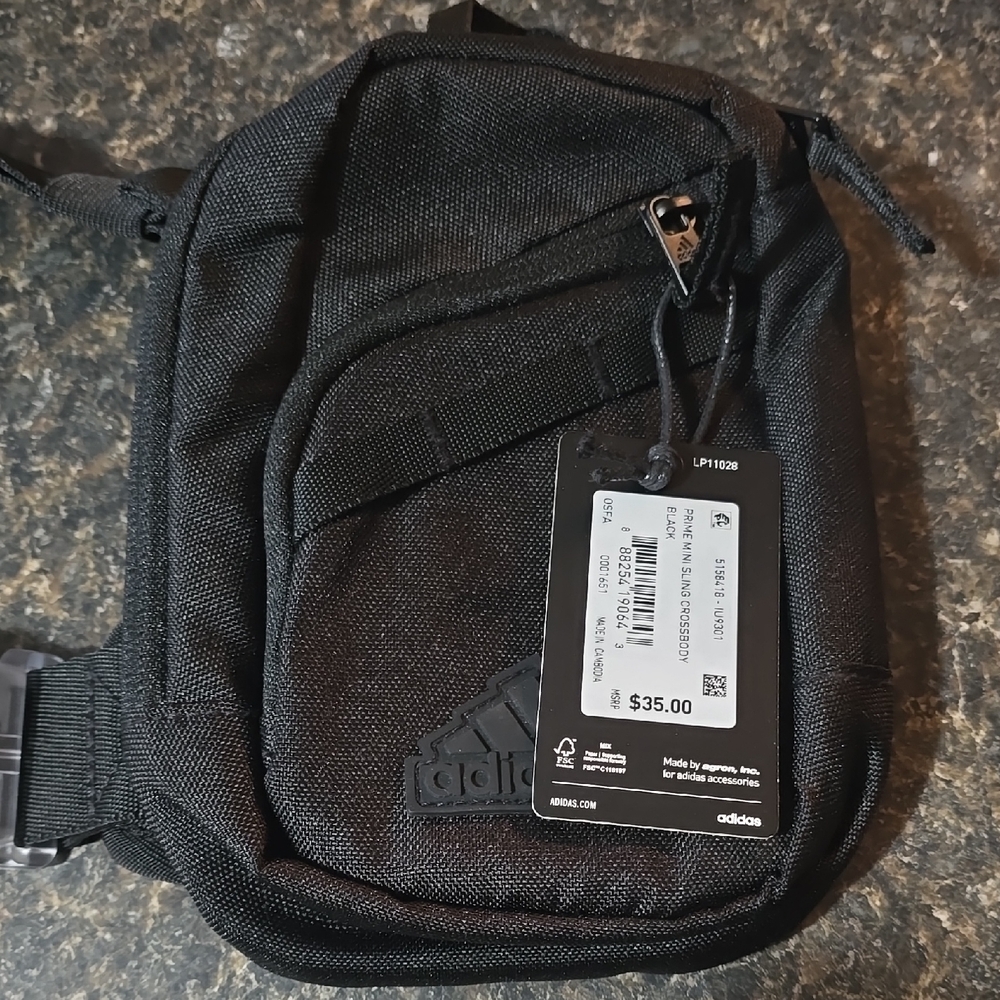 Adidas Black Belt Bag